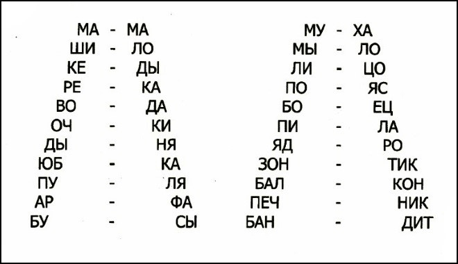 Сказки картинки вместо слов Словесная пирамида